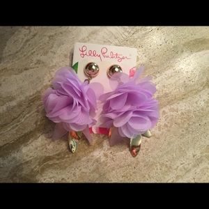 Lilly Pulitzer cascading petals earrings